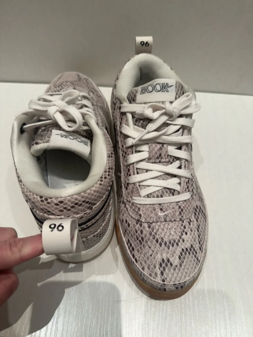Nike Book 1 Devin Booker Snakeskin Cream/Natural Colorway Unisex M: 9 W: 10.5 - Picture 11 of 13